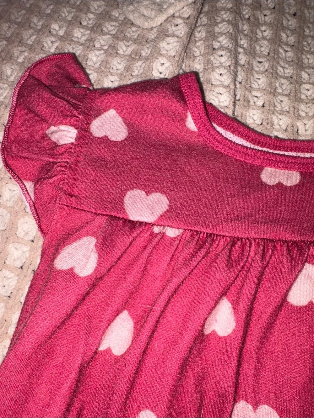 Carter's Heart Print NightGown sz 8